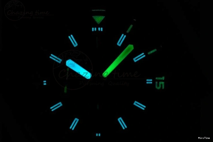 MIROTIME 0302 Aquatimer Chrono SS V6SF 1:1 Best Edition Blue Dial on SS Bracelet A Modern 7032